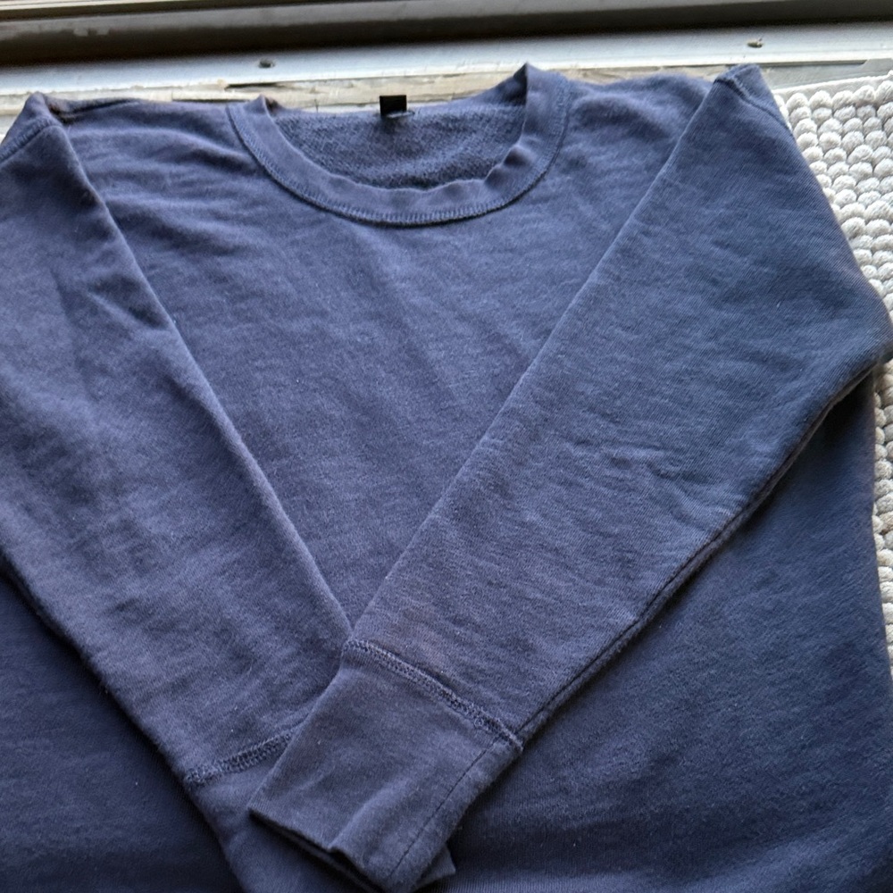 J. Crew Navy Blue Knit Sweater